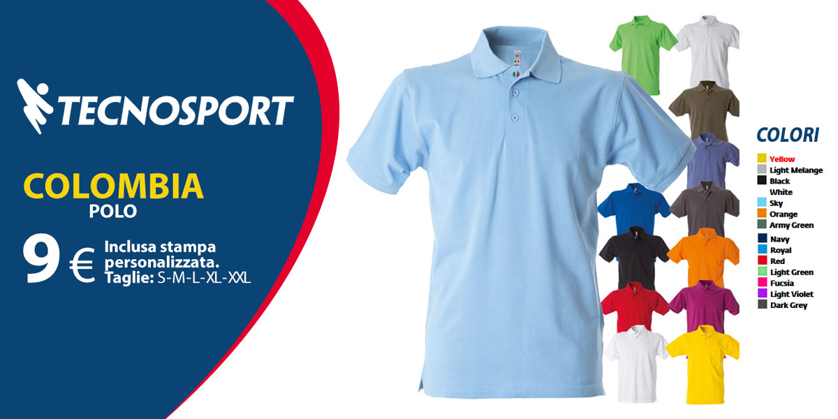 Super promo Polo personalizzate a 9 euro