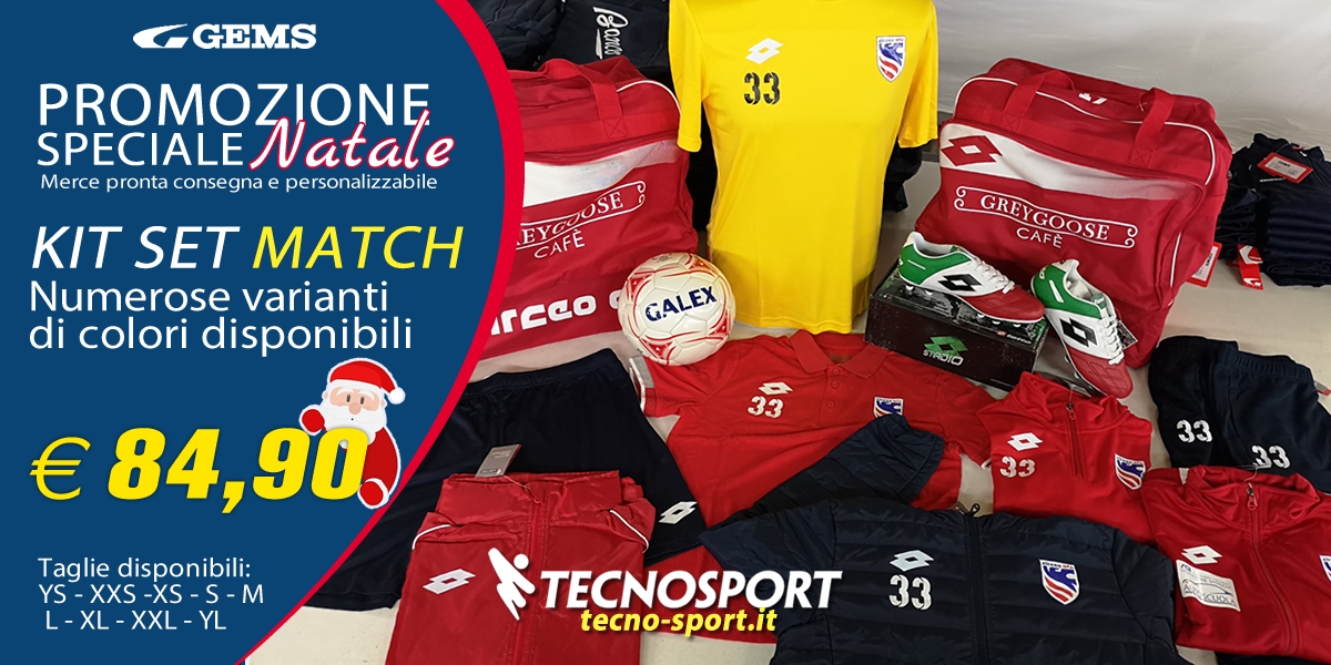 Promozione Speciale Kit Set Match Natale 2018